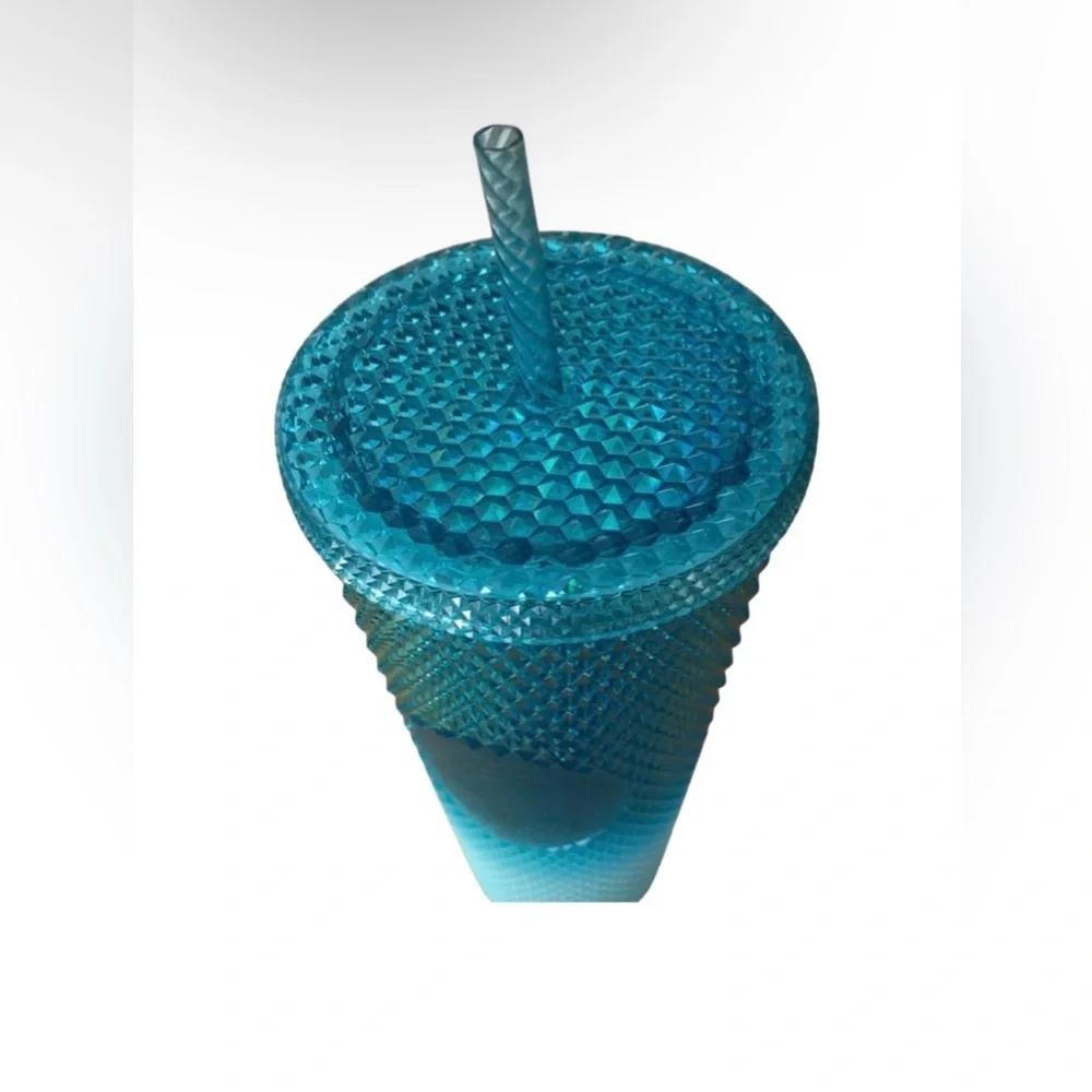 NWOT Starbucks Blue Ombre Studded Tumbler 24OZ